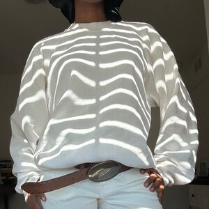 White Vintage Crewneck